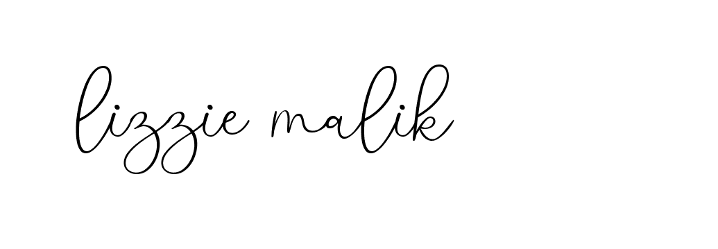 Signature of lizzie-malik