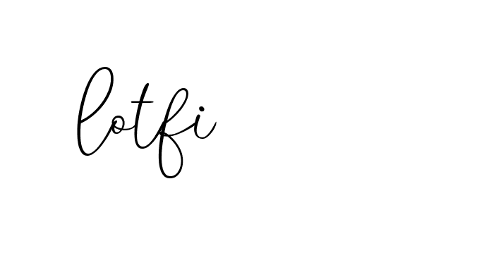 Signature of lotfi