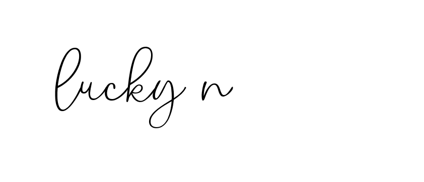 Signature of lucky-n