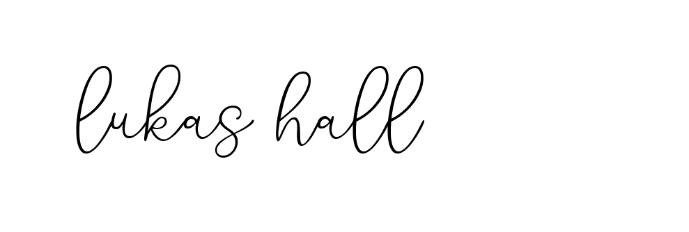 Signature of lukas-hall