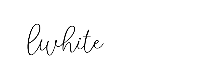 Signature of lwhite