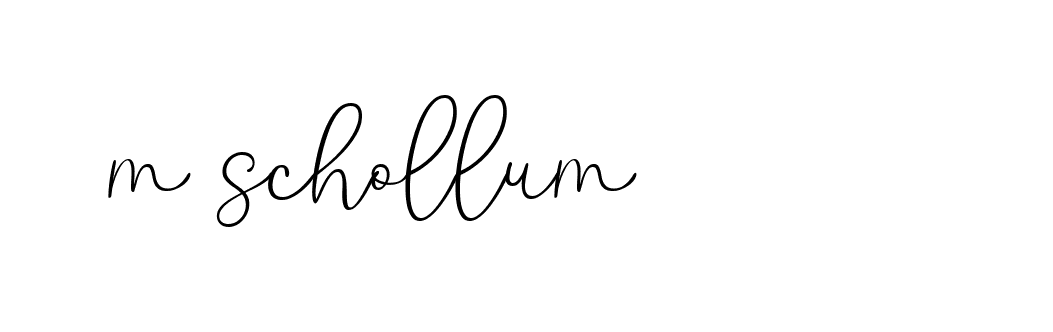 Signature of m-schollum-