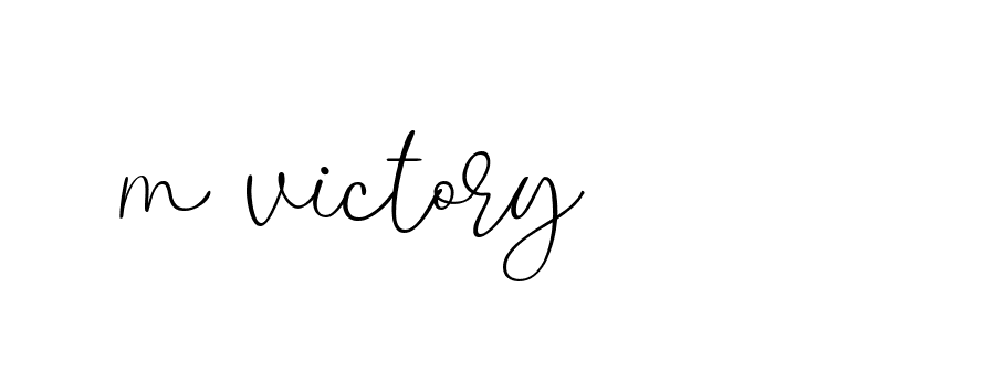 Signature of m-victory