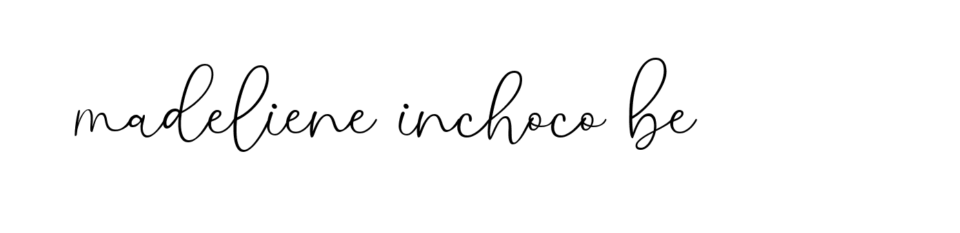 Signature of madeliene-inchoco-be