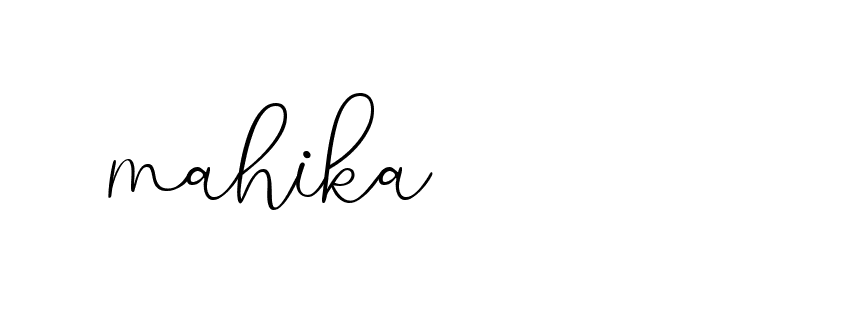 Signature of mahika-