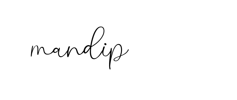 Signature of mandip