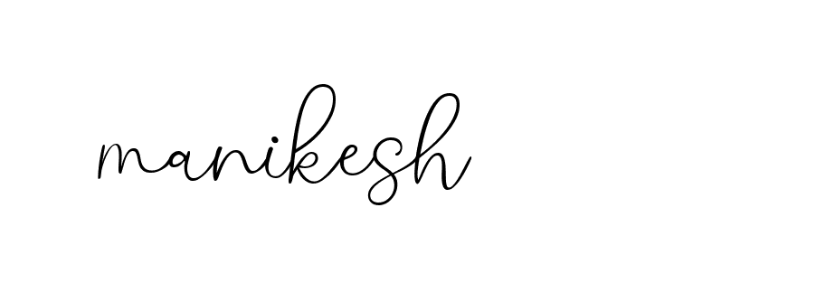 Signature of manikesh