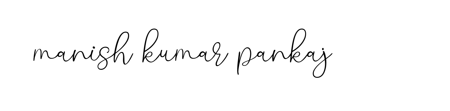 Signature of manish-kumar-pankaj