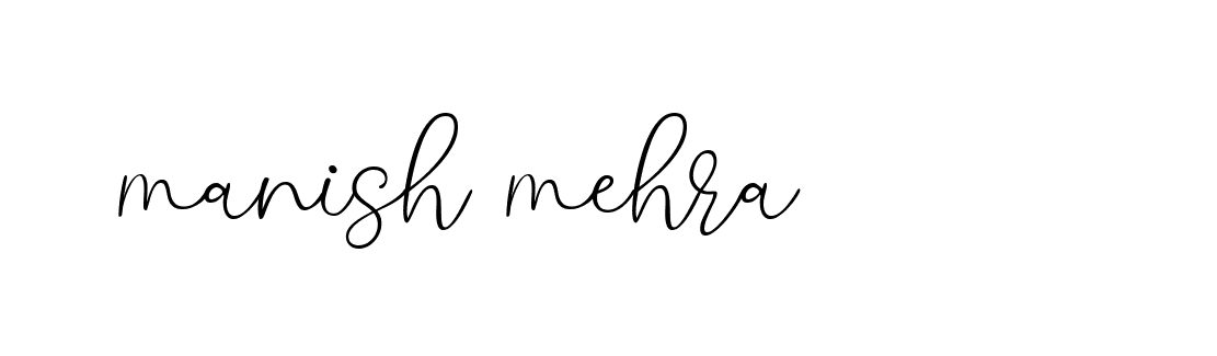 Signature of manish-mehra