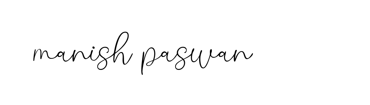 Signature of manish-paswan