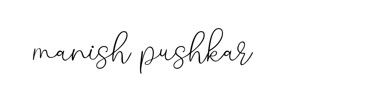 Signature of manish-pushkar