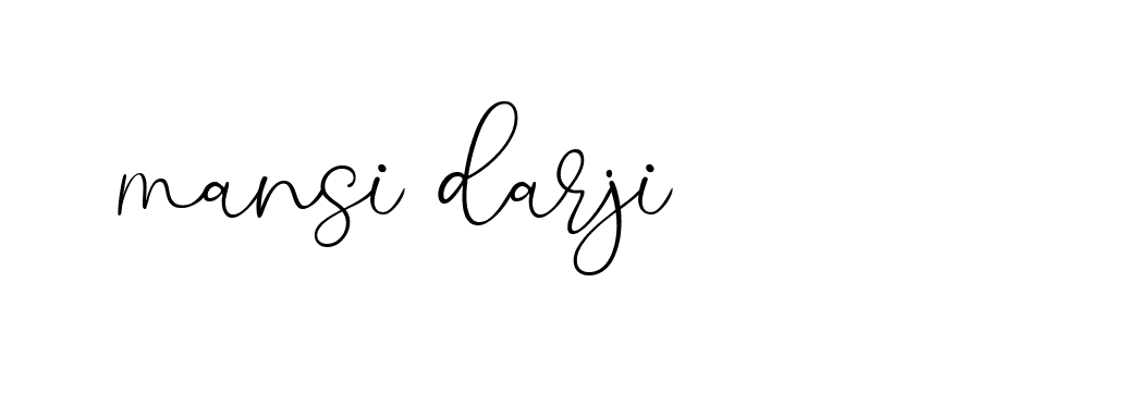 Signature of mansi-darji-