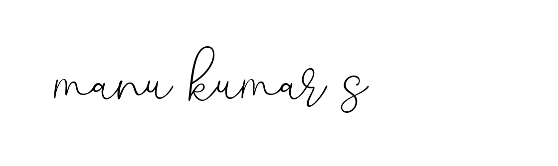 Signature of manu-kumar-s