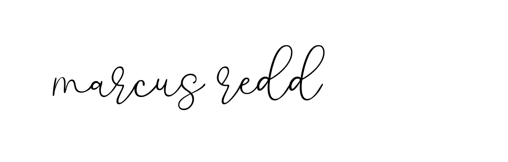 Signature of marcus-redd