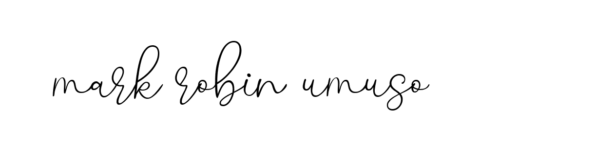 Signature of mark-robin-umuso