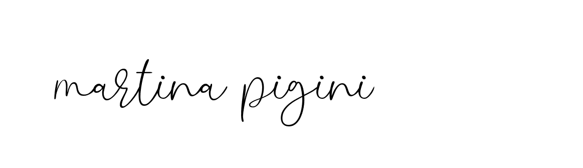 Signature of martina-pigini-