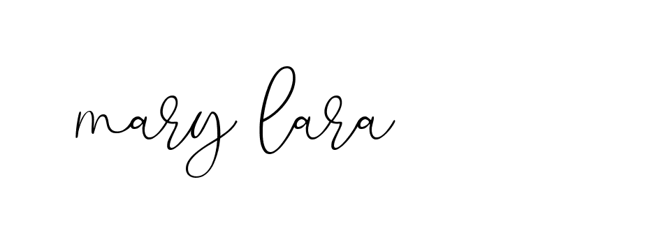 Signature of mary-lara