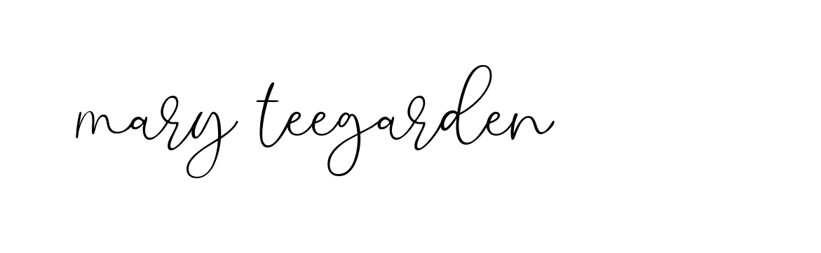 Signature of mary-teegarden