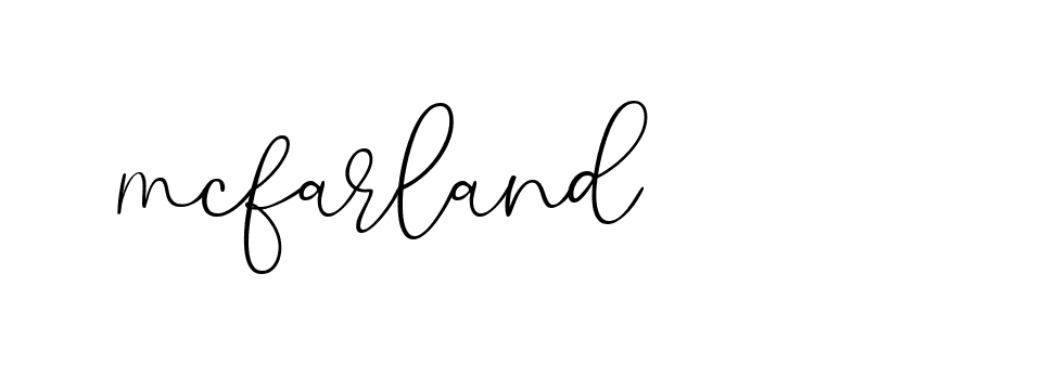 Signature of mcfarland