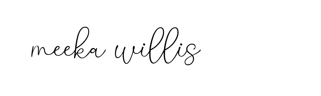 Signature of meeka-willis-