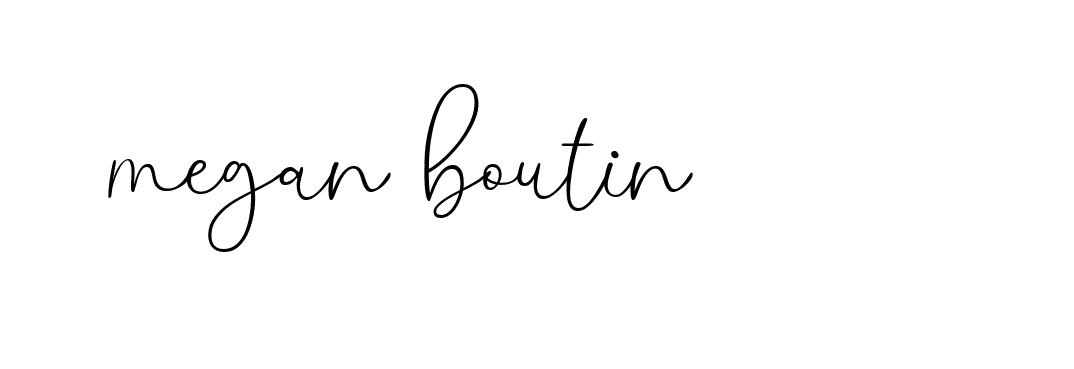 Signature of megan-boutin