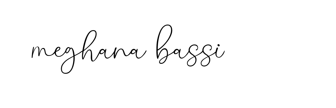 Signature of meghana-bassi