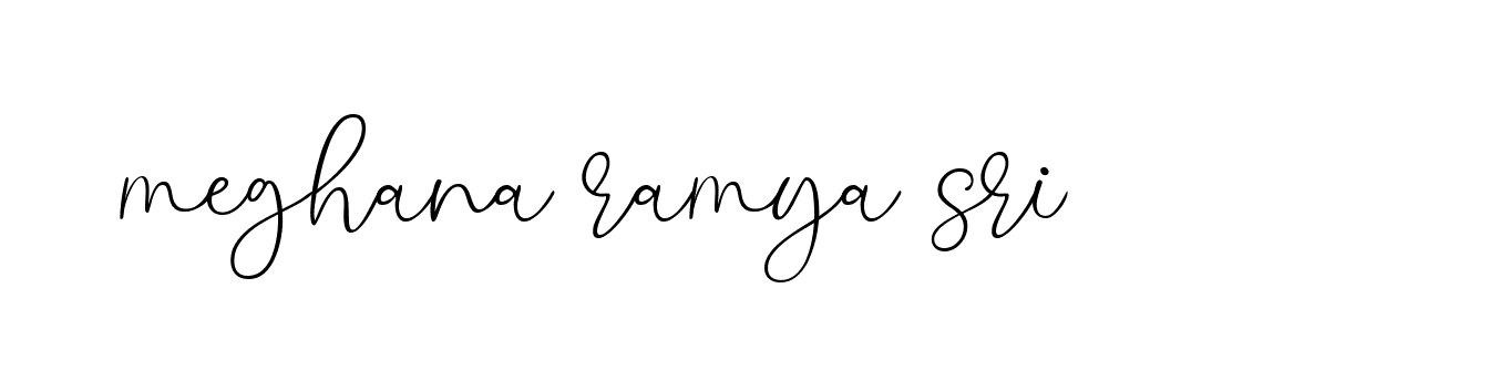 Signature of meghana-ramya-sri