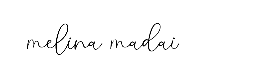 Signature of melina-madai