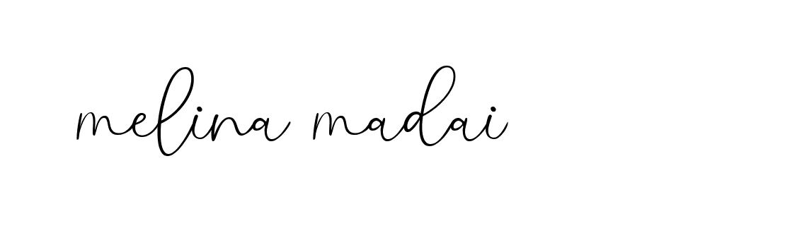 Signature of melina-madai-