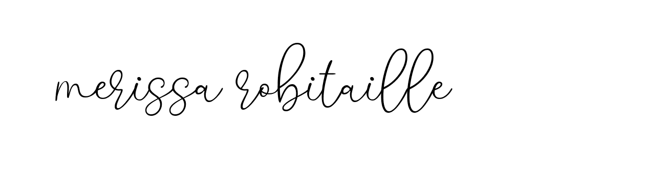 Signature of merissa-robitaille