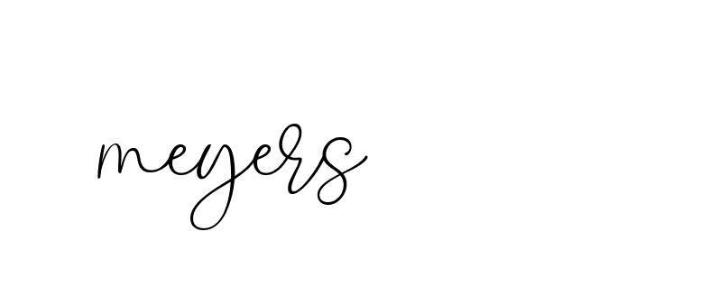 Signature of meyers