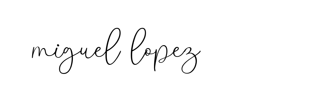 Signature of miguel-lopez