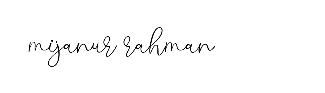 Signature of mijanur-rahman-