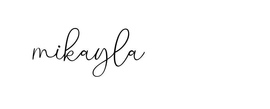 Signature of mikayla-