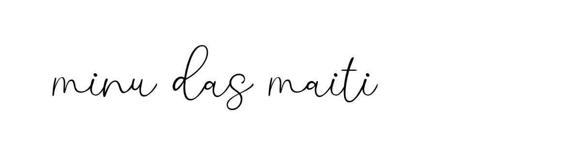 Signature of minu-das-maiti