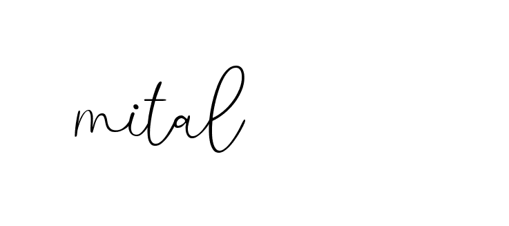 Signature of mital