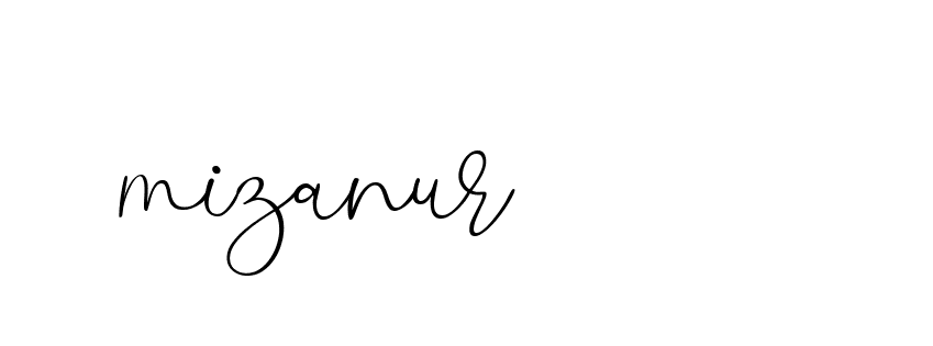 Signature of mizanur