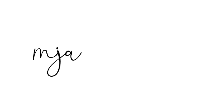 Signature of mja