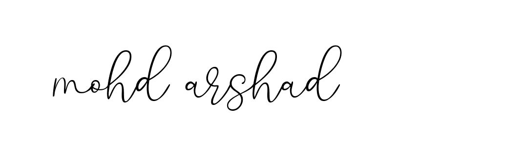 Signature of mohd-arshad