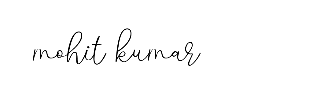 Signature of mohit-kumar