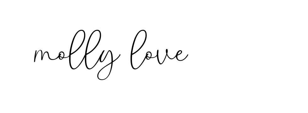 Signature of molly-love