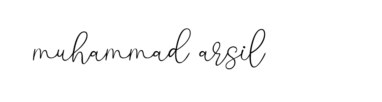 Signature of muhammad-arsil