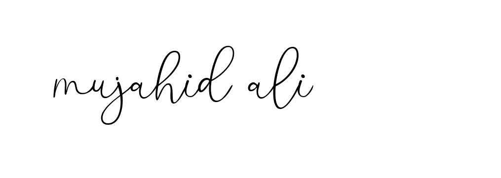 Signature of mujahid-ali