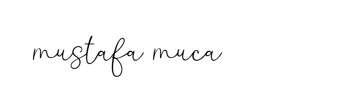 Signature of mustafa-muca