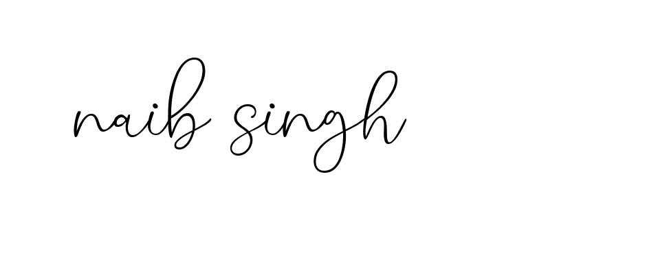 Signature of naib-singh