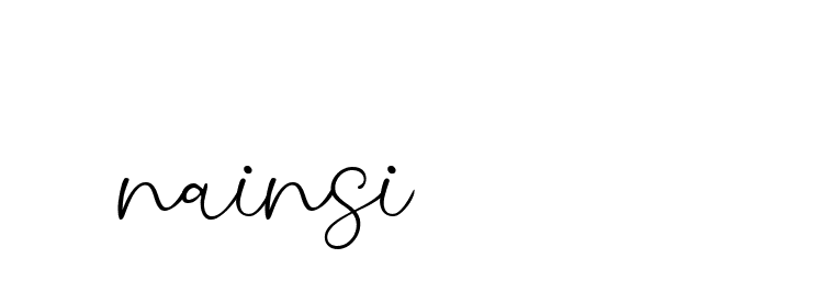 Signature of nainsi