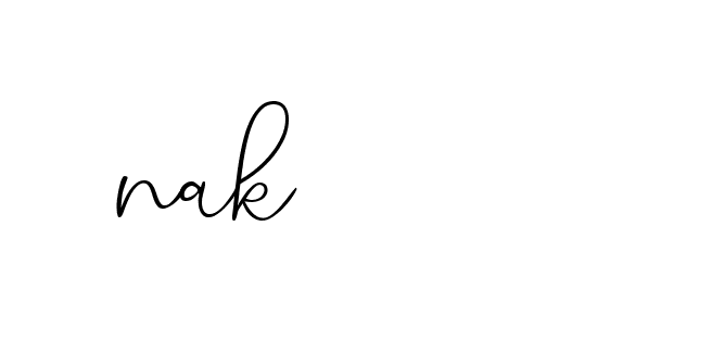 Signature of nak