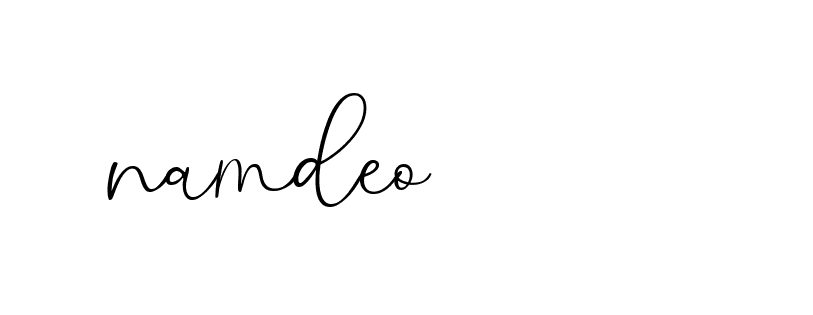 Signature of namdeo