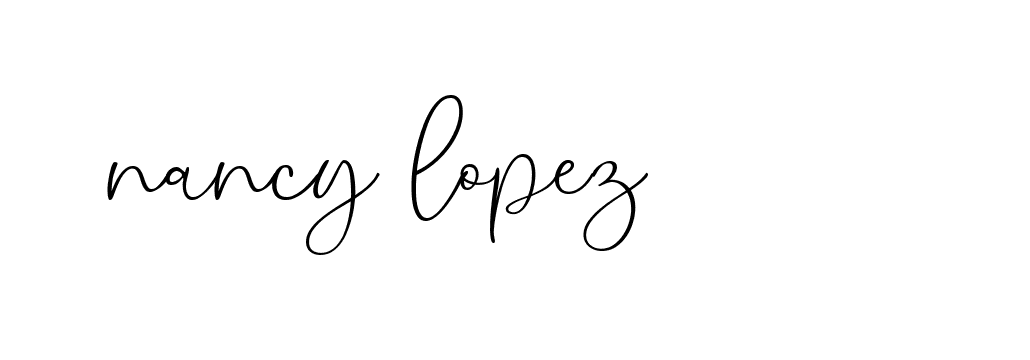 Signature of nancy-lopez