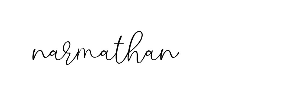 Signature of narmathan